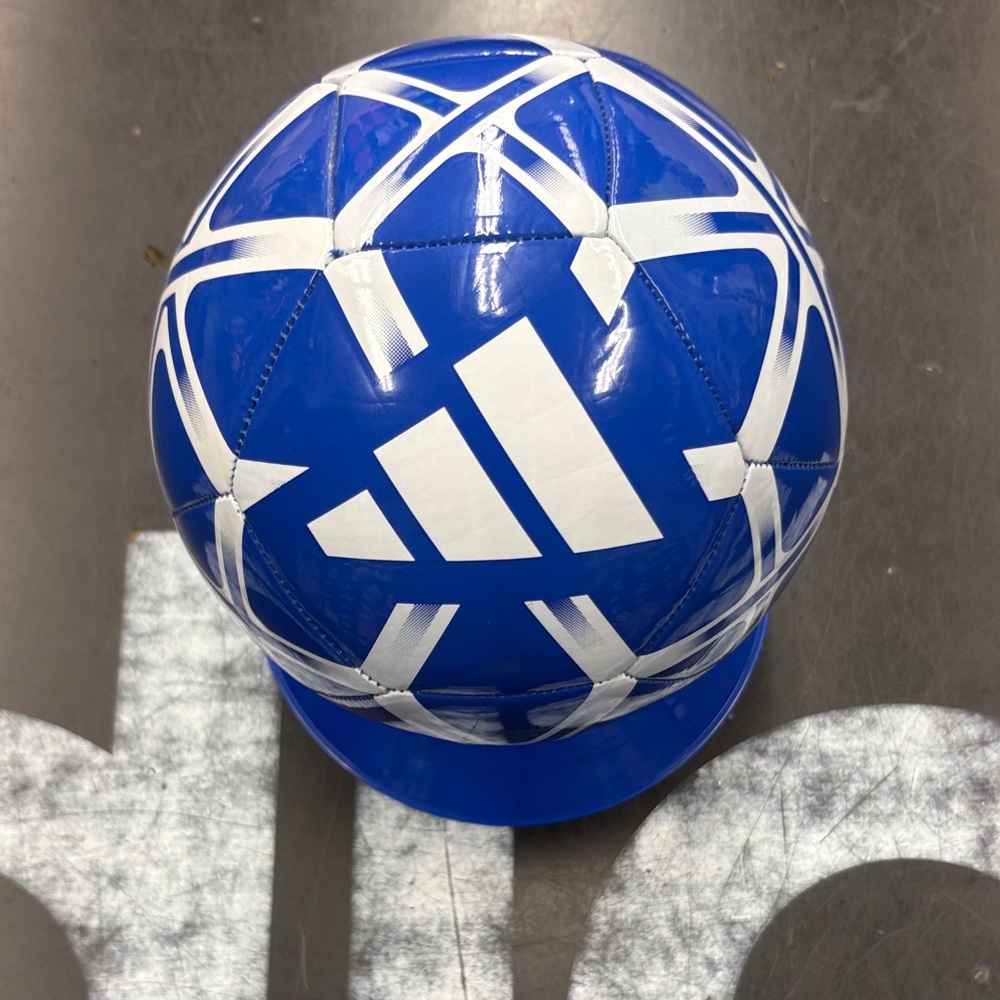 Adidas Royal Blue and White Soccer Ball Size 3